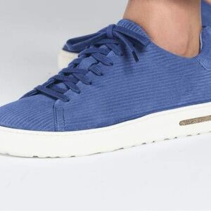 Like new Birkenstock Men's Blue Corduroy blue Sneakers sz 10
